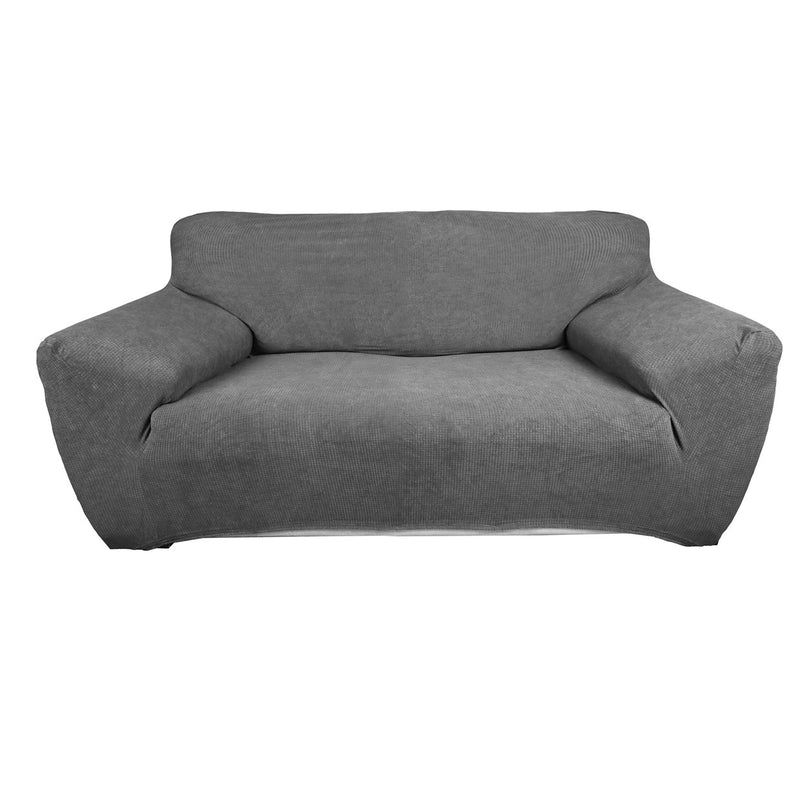 Protectores ajustables de sillón LABBA | Set de 3 piezas elásticas color Gris Claro