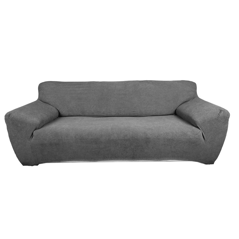 Protectores ajustables de sillón LABBA | Set de 3 piezas elásticas color Gris Claro