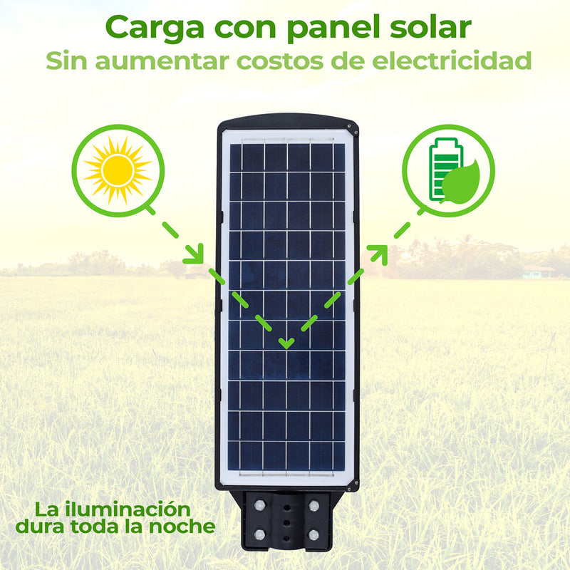 Lamparas Solares Con Panel Foco Solar Camping Intemperie