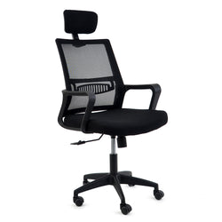 SILLA DE OFICINA EJECUTIVA ERGONÓMICA RECLINABLE CON RUEDAS LABBA 602